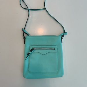 Turquoise satchel